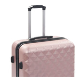 Hardcase Trolley Set 3 pcs Rose Gold ABS 91888