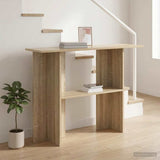 Console Table Sonoma Oak 100 x 30 x 75 cm Engineered Wood 8001177