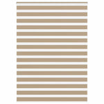 ZNTS Zebra Blind Sand Brown 165x230 cm Fabric Width 160.9 cm Polyester 4014612