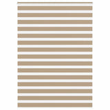 ZNTS Zebra Blind Sand Brown 165x230 cm Fabric Width 160.9 cm Polyester 4014612