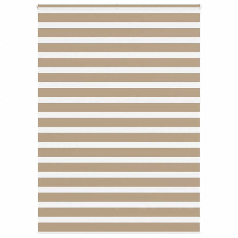 ZNTS Zebra Blind Sand Brown 165x230 cm Fabric Width 160.9 cm Polyester 4014612