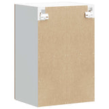 Kitchen Wall Cabinet with Glass Door Lucca Old Wood 853775