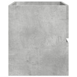 Sink Cabinet Concrete Grey 100x38.5x45 cm Engineered Wood 856251