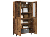Highboard 2 pcs Old wood Engineered Wood 3394587