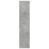 Highboard Concrete Grey 70x41x185 cm Engineered Wood 3281690