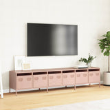 TV Cabinet Pink 202x39x43.5 cm Cold-rolled Steel 3307150
