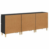 Sideboards 3 pcs Black Oak 60 x 35 x 70 cm Engineered Wood 3415591