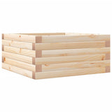 Garden Planter 50x50x23 cm Solid Wood Pine 847183