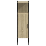 Bathroom Cabinet Sonoma Oak 33x33x120.5 cm Engineered Wood 842467
