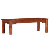 Coffee Table 110x50x35 cm Solid Acacia Wood 286258