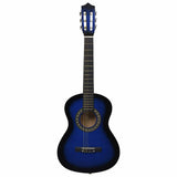 Classical Guitar for Beginner and Kid with Bag Blue 1/2 34 3055603