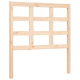 Bed Frame without Mattress Single Solid Wood 3193951