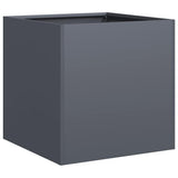 Planter Anthracite 40x40x40 cm Cold-rolled Steel 860663