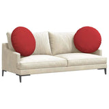 Seat Cushions 2 pcs Red 80 x 29 cm Fabric 42014243