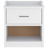 Hallway Bench SANDNES White 45x40x50 cm Solid Wood Pine 4010447