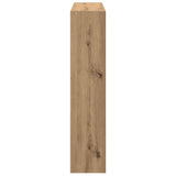 Fireplace Surround Artisan Oak 81x18x82 cm Engineered Wood 854606