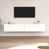 Wall Cabinets 2 pcs White 100x36.5x35 cm Engineered Wood 3115660