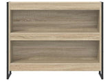 Book Cabinet Sonoma 80 x 30 x 86.5 cm Engineered Wood 886409