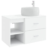 Bathroom Furniture Set 2 pcs White Engineered Wood 3403920