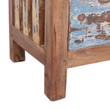Bedside Cabinet 41x30x50 cm Solid Mahogany Wood 283926