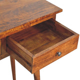 Large 3 Drawer Chestnut Console IN3345