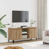 TV Cabinet Artisan Oak 102x35x50 cm Engineered Wood 856431