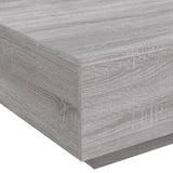 Coffee Table Grey Sonoma 80x80x31 cm Engineered Wood 836586