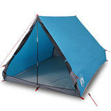 Camping Tent A-Frame 2-Person Blue Waterproof 94756