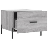 Coffee Tables 2 pcs Grey Sonoma 50x50x40 cm Engineered Wood 829425