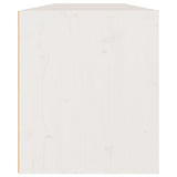 Wall Cabinets 2 pcs White 60x30x35 cm Solid Pinewood 813448