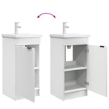 Bathroom Vanity with Sink White 42 x 40 x 84.5 cm 890084