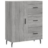 Highboard Grey Sonoma 69.5x34x180 cm Engineered Wood 3189467