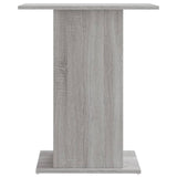 Aquarium Stand Grey Sonoma 60.5x36x72.5 cm Engineered Wood 833645