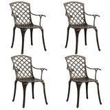 Bistro Set Bronze Cast Aluminium Standard Durable Bistro Set 3070613