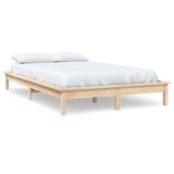 820536 Bed Frame without Mattress 120x200 cm Solid Wood