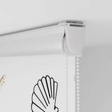 Shower Roller Blind with Cassette 150x240 cm Fabric Width 146 cm 4015028
