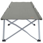 Folding Camping Bed Folding Grey 62 x 194 x 42 cm Oxford fabric 42003119
