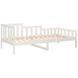 Day Bed without Mattress White 80x200 cm Solid Wood Pine 820722
