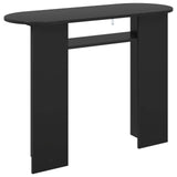 Console Table Black Oak 100 x 39.5 x 75 cm Engineered Wood 8001159