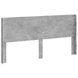Headboard Concrete Grey Engineered Wood 889548
