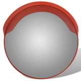 Convex Traffic Mirror PC Plastic Orange 60 cm Outdoor 141681