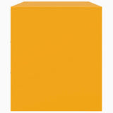 TV Cabinet Mustard Yellow 67x39x44 cm Steel 841637
