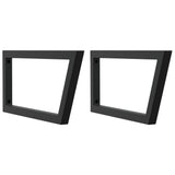 Basin Shelf Wall Mounted Steel and Solid Wood Acacia 3302939