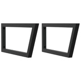 Basin Shelf Wall Mounted Steel and Solid Wood Acacia 3302923