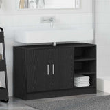 Bathroom Cabinet Black Oak 90 x 29 x 55 cm Engineered wood 869211