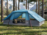 Family Tent with Rainfly Water-resistant 6-Person Blue 42042203