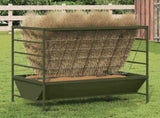 Livestock Feeder Olive Green 100 x 60 x 90 cm Cold-Rolled Steel 874658