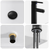 Bathroom Vanity with Sink Sonoma Oak 54 x 35 x 83 cm 890160