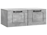 Wall-Mounted TV Cabinet Concrete Grey 59.5 x 31 x 30 cm 899388