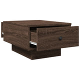 Coffee Table Brown oak 60x45x31 cm Engineered Wood 848086